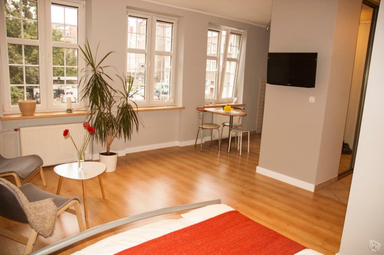 Apartament - Old Town Studio Gdansk Bagian luar foto
